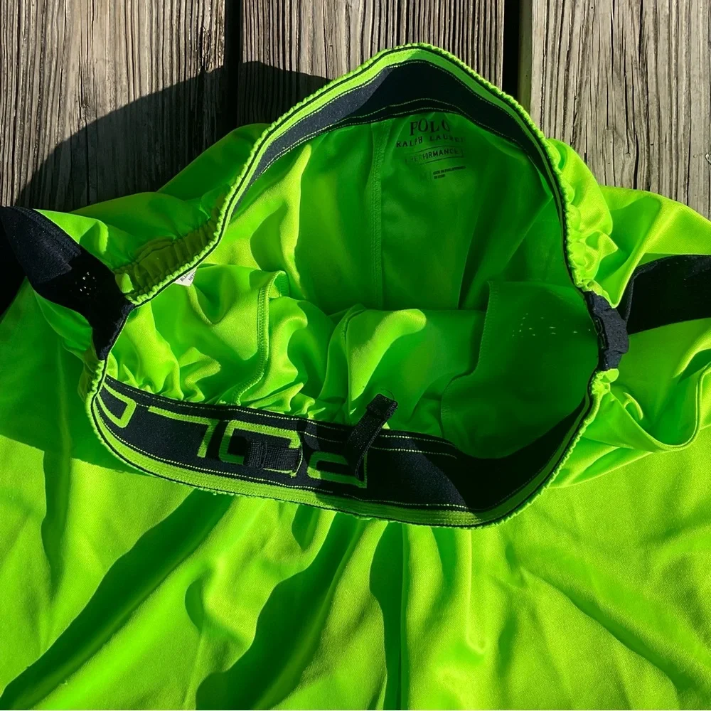 Polo Ralph Lauren Performance Athletic Shorts Lime Green M